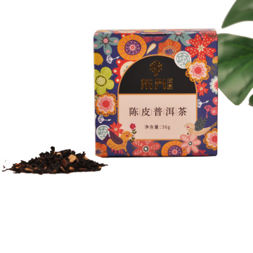 Tangerine Puer Tea slim tea health Pu erh tea bag with Orange peel